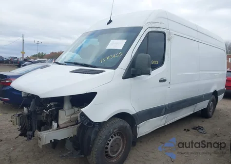2021 Mercedes-Benz Sprinter 2500 High Roof I4 z USA, uszkodzony, nr VIN W1Y40CHY2MT057832